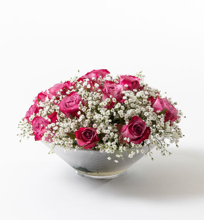 Lilla rosedekorasjon Lilla rosedekorasjon